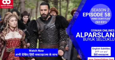 Watch Alparslan Buyuk Selcuklu Season 2 Episode 58 With Hindi Subtitles