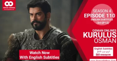 Kurulus Osman Season 4 Episode 110 With English Urdu & Hindi Subtitles