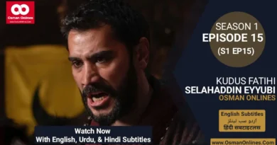 Selahaddin Eyyubi Season 1 Episode 15 With English Subtitles