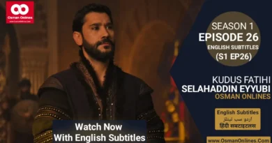 "Selahaddin Eyyubi Season 1 Episode 26: Arslanşah confronts Sultan Nureddin with accusations over the beys' capture."