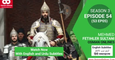 Mehmed Fetihler Sultani Season 3 Episode 54 With English & Urdu Subtitles