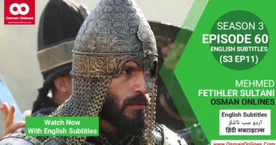 Watch Mehmed Fetihler Sultani Season 3 Episode 60 With English Subtitles