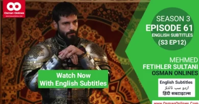 Watch Mehmed Fetihler Sultani Season 3 Episode 61 With English Subtitles