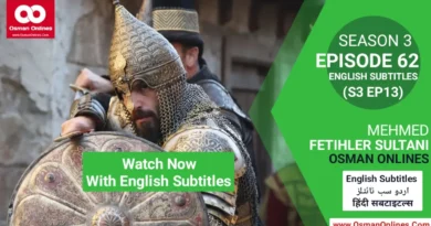 Watch Mehmed Fetihler Sultani Season 3 Episode 62 With English Subtitles