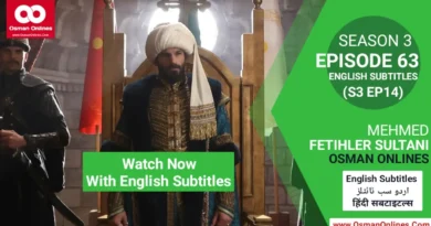 Watch Mehmed Fetihler Sultani Season 3 Episode 63 With English Subtitles