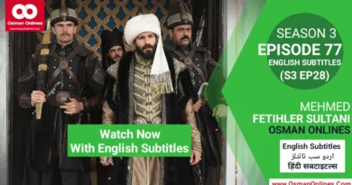 Watch Mehmed Fetihler Sultani Season 3 Episode 77 English Subtitles