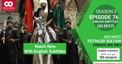 Watch Mehmed Fetihler Sultani Season 3 Episode 76 English Subtitles
