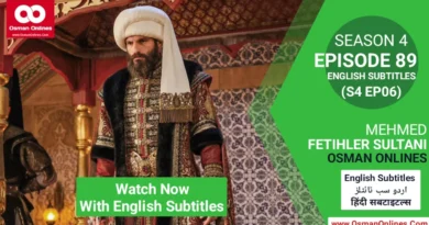 Watch Mehmed Fetihler Sultani Season 4 Episode 89 With English Subtitles