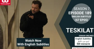 Watch Teskilat Season 7 Episode 189 With English Subtitles